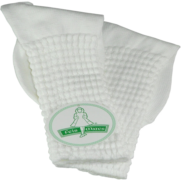 Pillows For Pointes Feis Mates® Poodle Socks | Authentic Irish Dance Socks Championship Length
