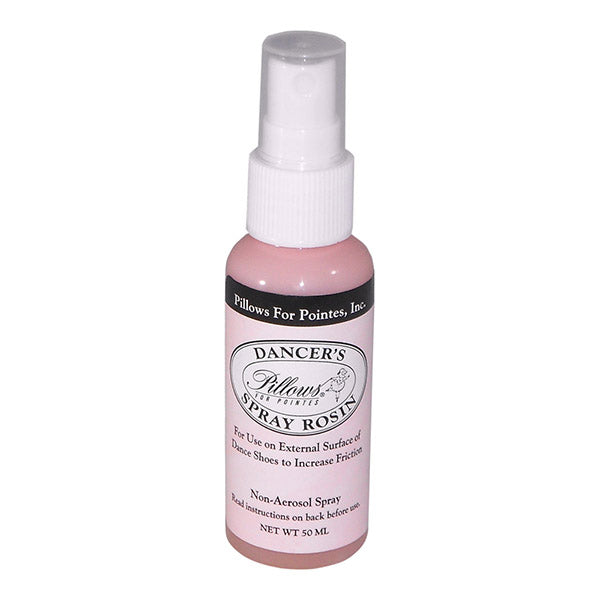 Pillows For Pointes Dancers Spray Rosin – 50ml Non-Aerosol Grip Enhancer for Dance Shoes