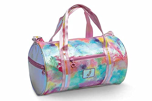 DANZNMOTION Pastel Clouds and Hearts Duffel Style B21514