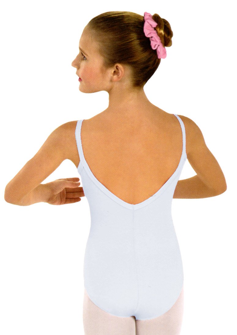 EUROTARD 10527C Pinch Front Cami Leotard With Fully Lined Front Many Colors