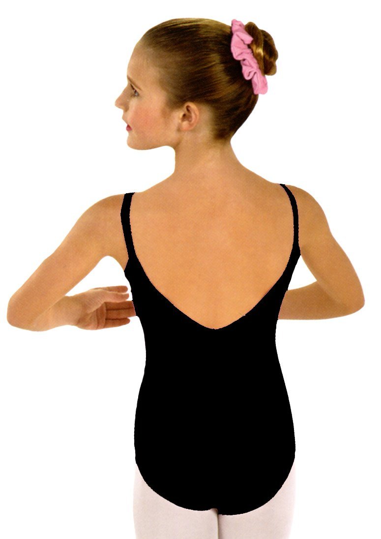 EUROTARD 10527C Pinch Front Cami Leotard With Fully Lined Front Many Colors