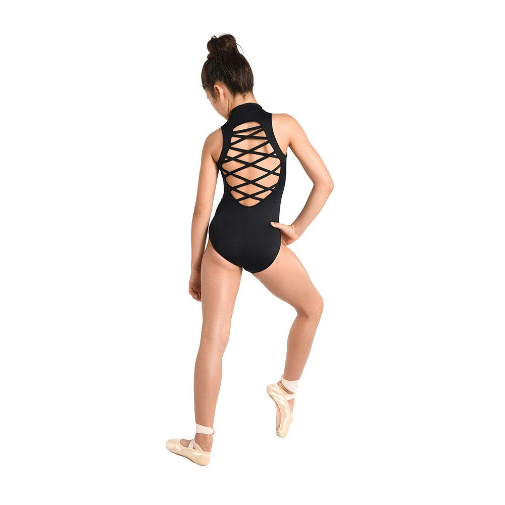 Danz N Motion Girls Scuba Style Leotard - 2724a