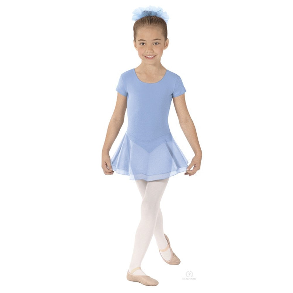 Eurotard 10467 Child Short Sleeve with Double Layered Skirt