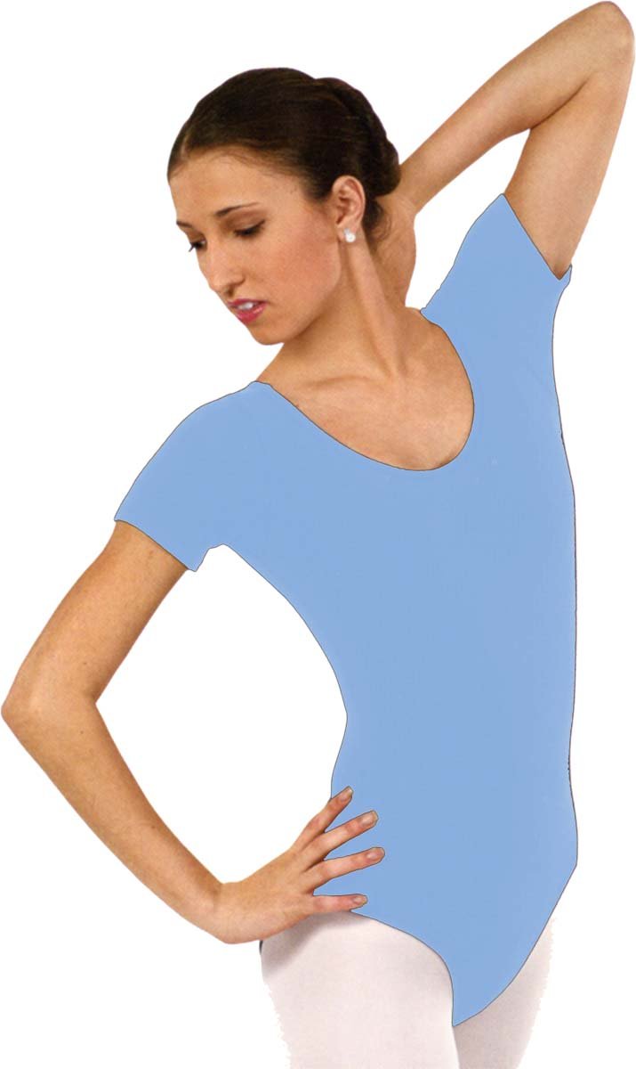 EUROTARD 10475 Adult Short Sleeve Leotard