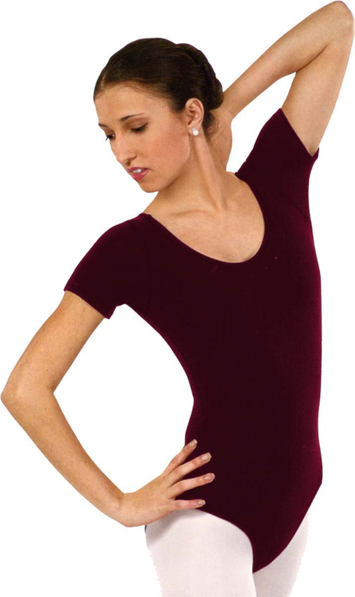 EUROTARD 10475 Adult Short Sleeve Leotard