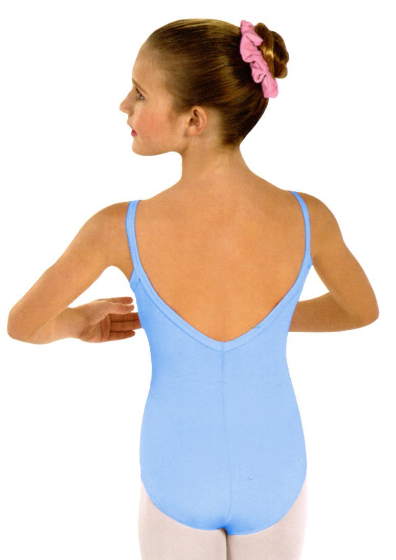 EUROTARD 10527C Pinch Front Cami Leotard With Fully Lined Front Many Colors