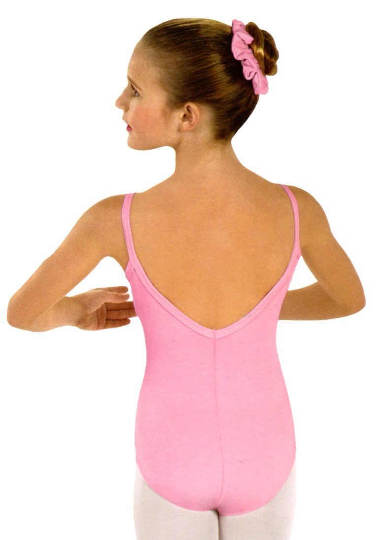 EUROTARD 10527C Pinch Front Cami Leotard With Fully Lined Front Many Colors