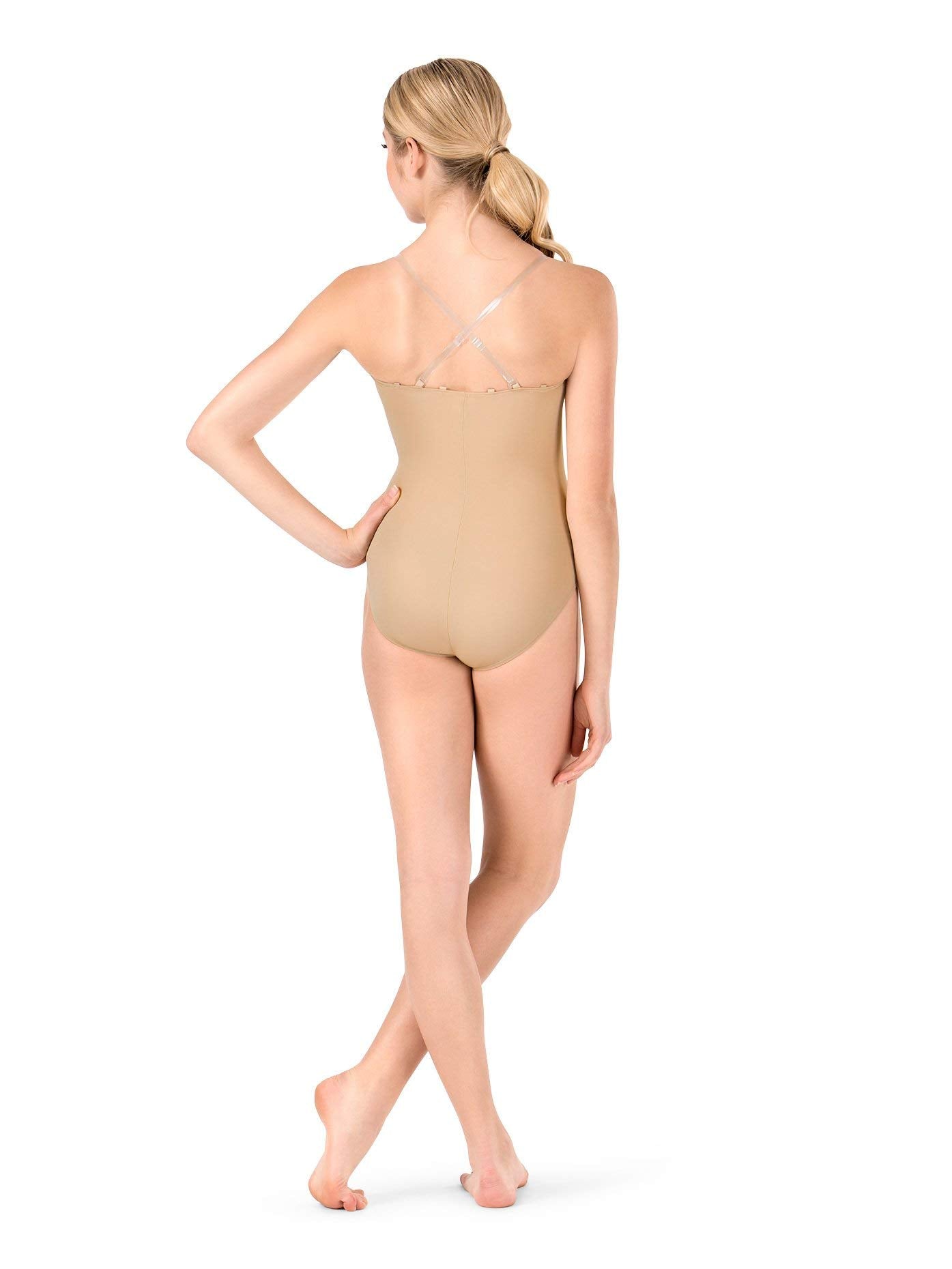 Body Wrappers 0266 Girls Under Wraps Microfiber Leotard