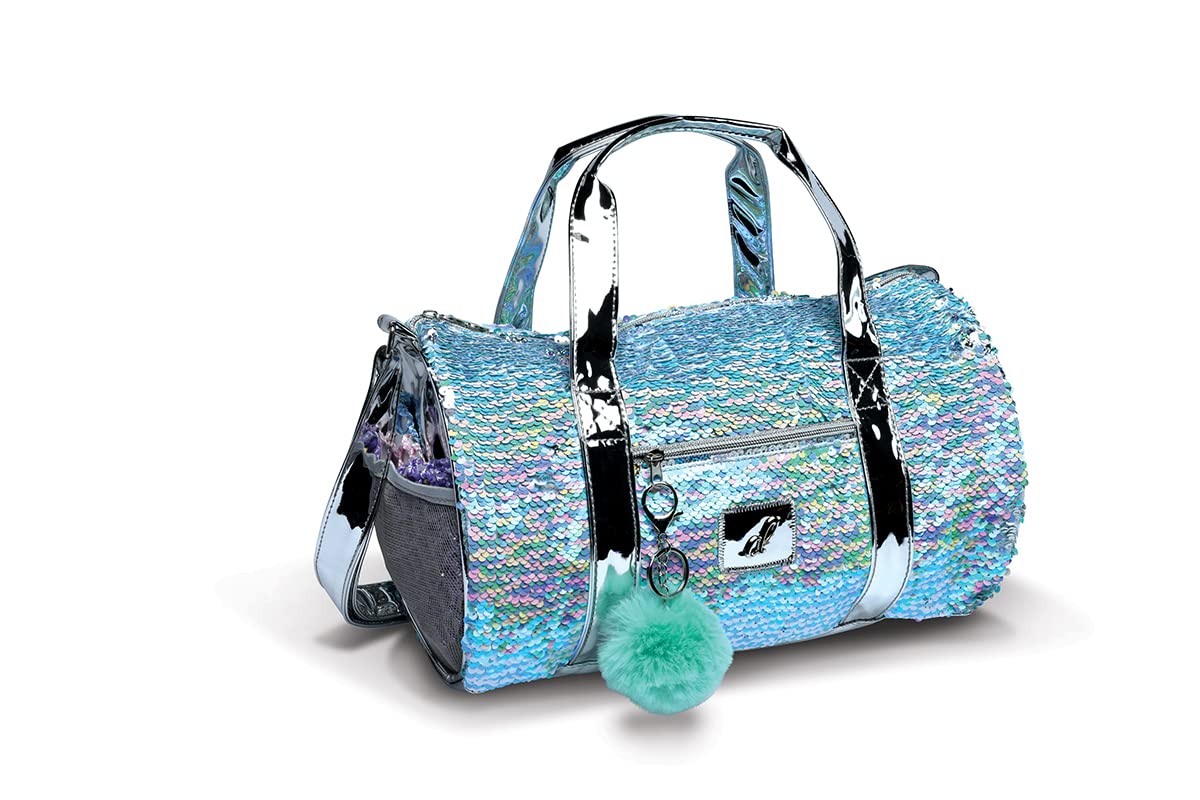 Danz N Motion IRIDESCENT DUFFLE Sequin Mesh