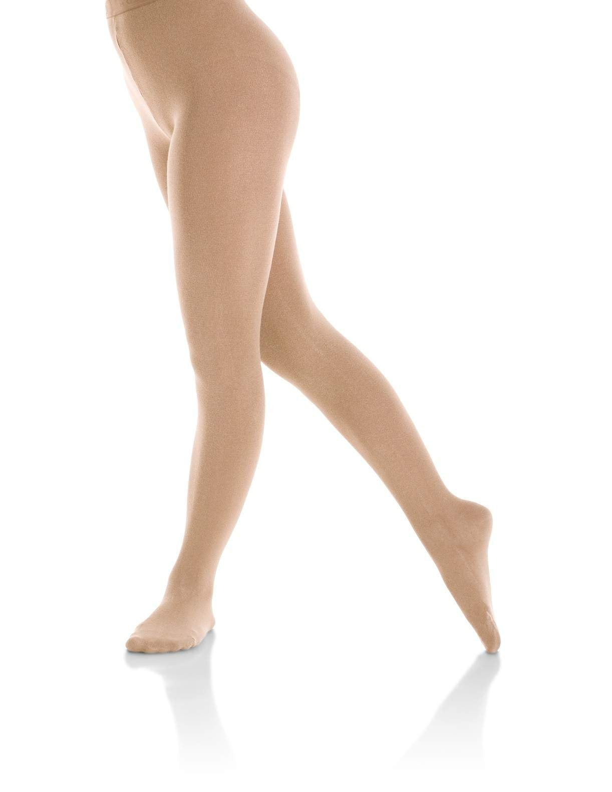 Mondor 3371 Opaque Plus Footed Tights Child