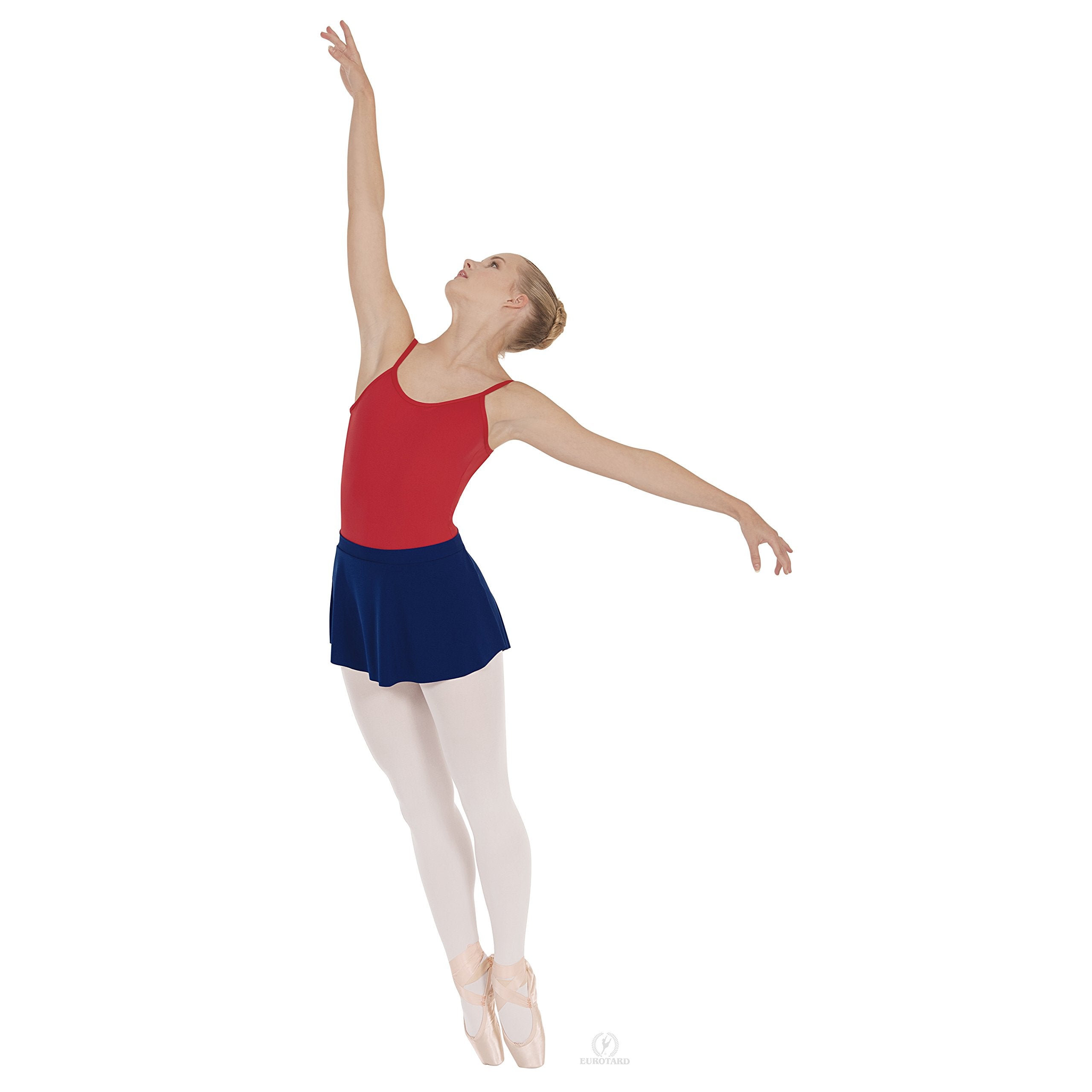 EUROTARD Womens Pull-On Mini Ballet Skirt