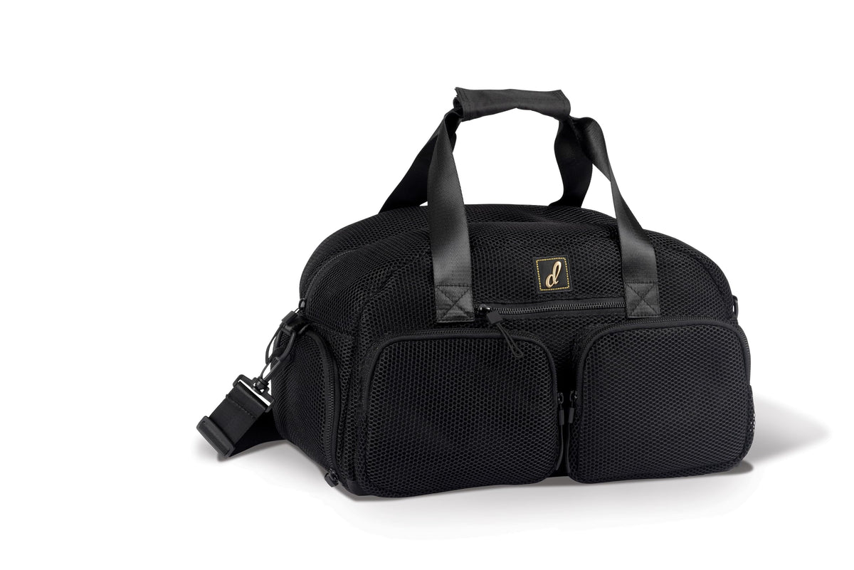 Danznmotion The Beatbox Duffel, Black, B20506BLK