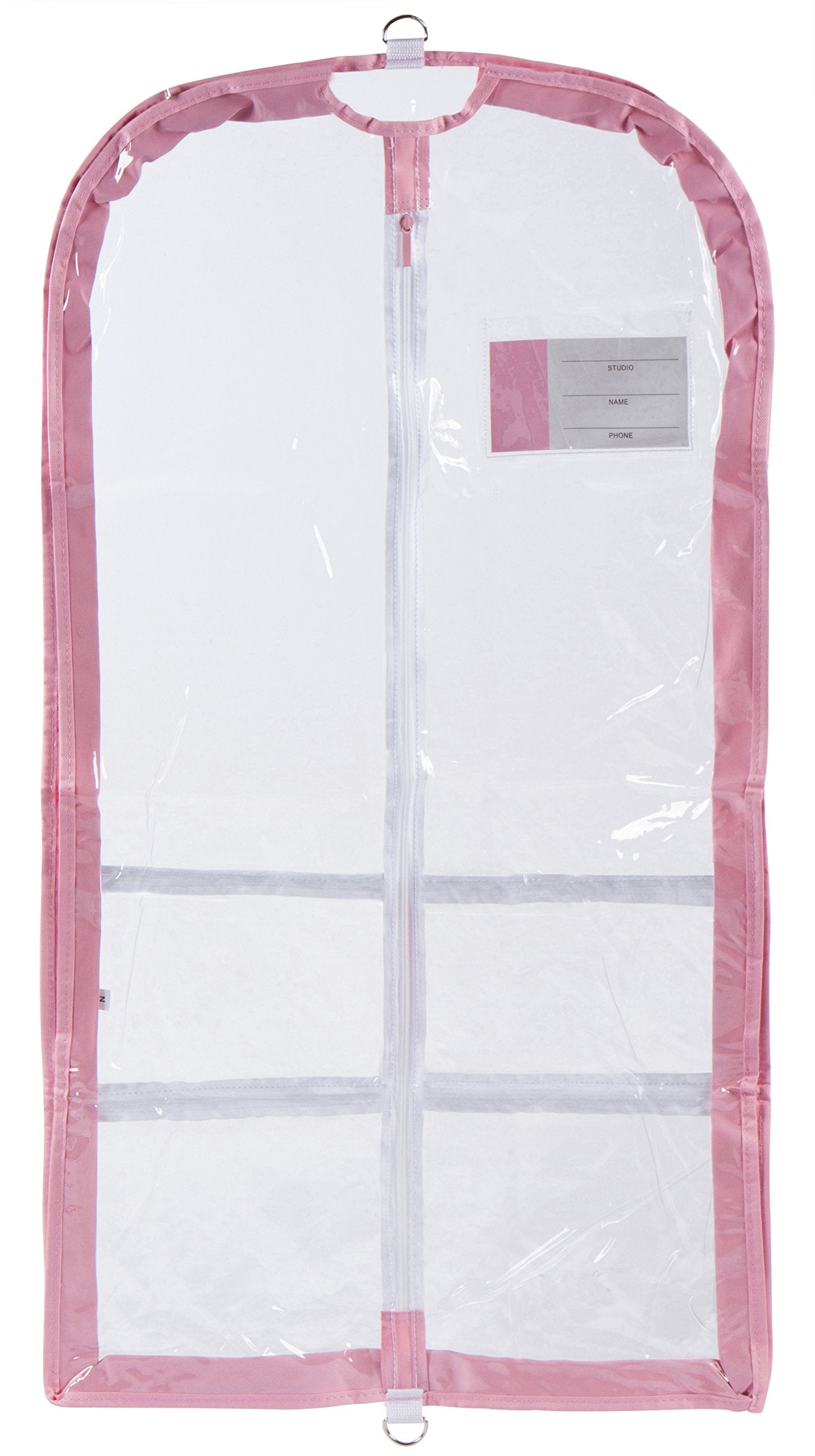 Danz N Motion Clear Garment Bag with ID Pocket