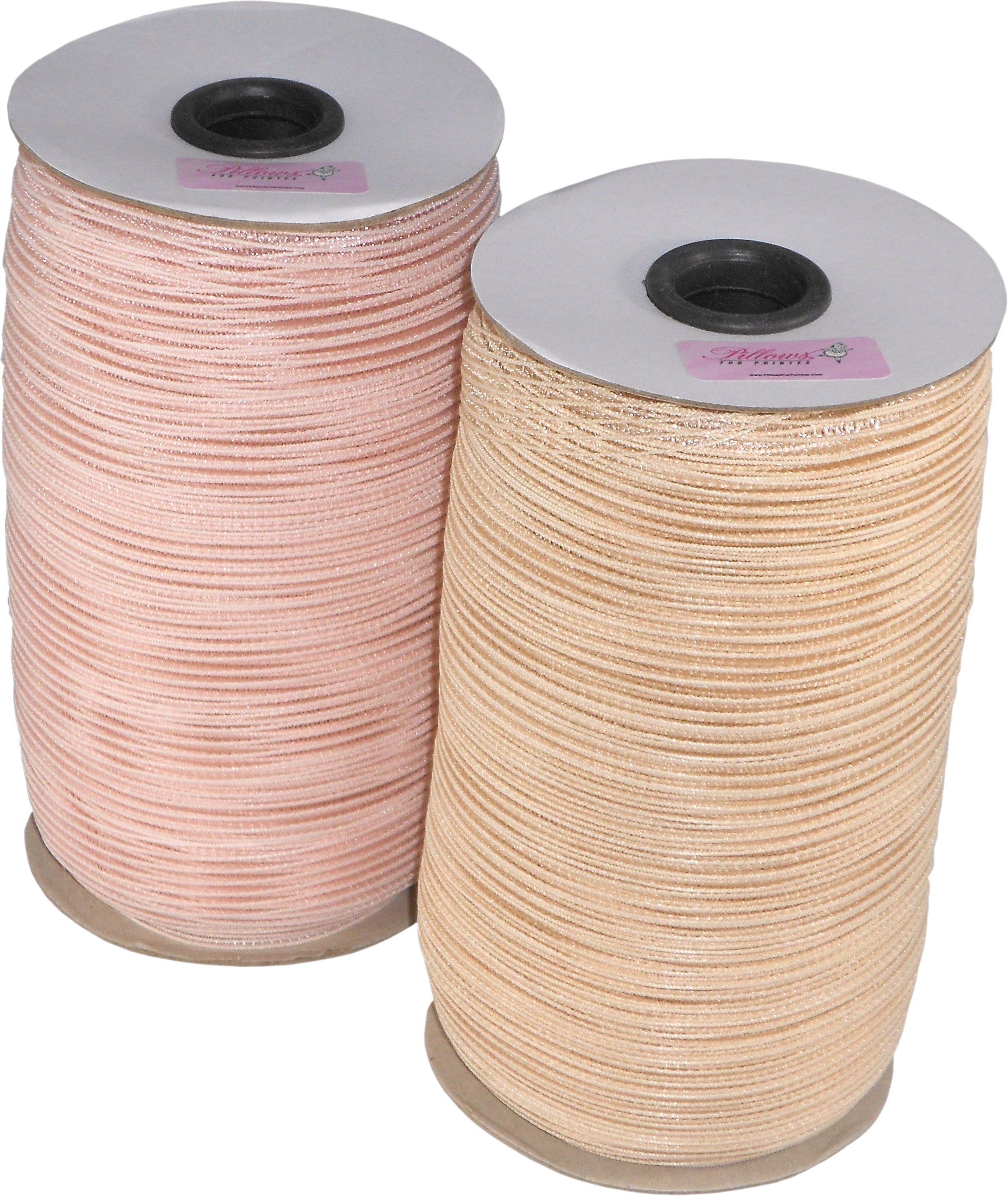 Pillows For Pointes Roll of Invisible Elastic – ¾” Wide, 55 Yards, Ballet Pink