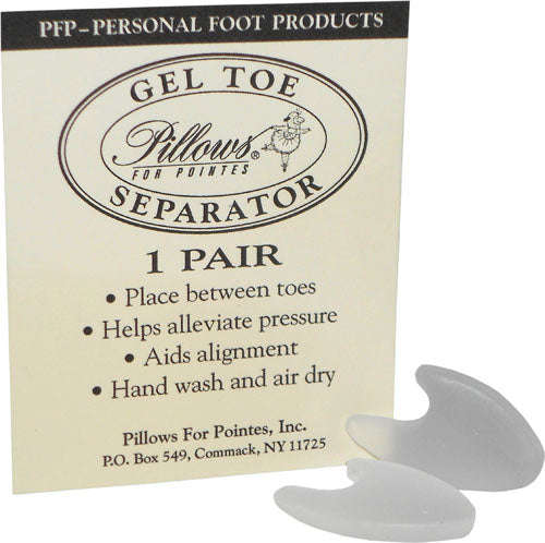 Pillows for Pointes Toe Separators – Boomerang Shape for Comfort & Alignment