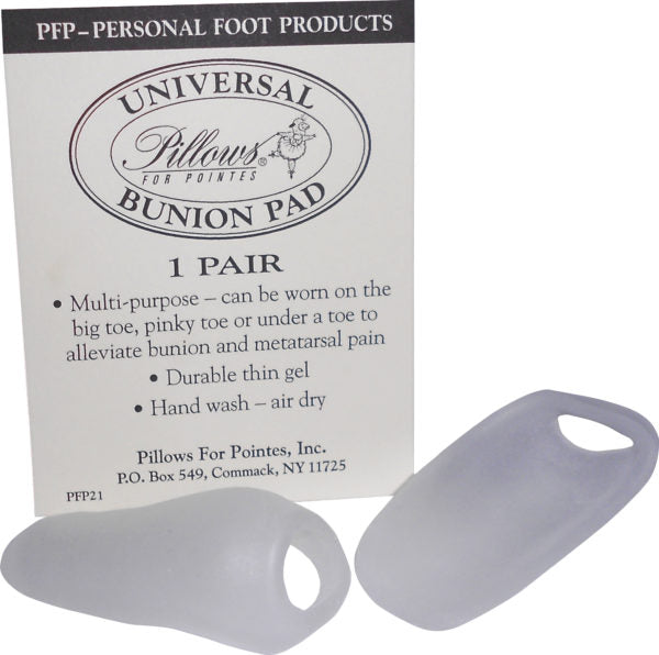Pillows for Pointes Universal Bunion Pad – Multi-Purpose Relief for Toes & Metatarsal Pain