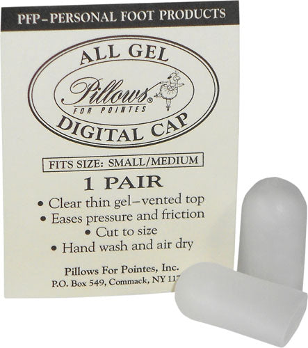 Pillows for Pointes All Gel Digital Cap – Vented Toe & Finger Protection