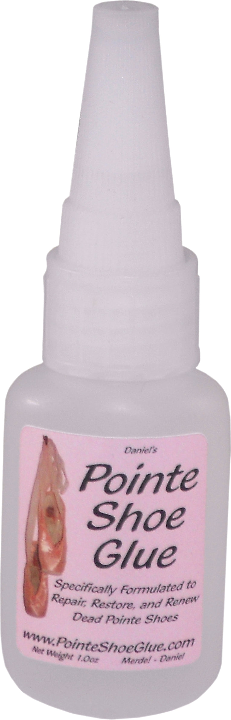 Pillows For Pointes Pointe Shoe Glue – Extend Shoe Life & Strengthen Toe Box (1 oz Bottle)
