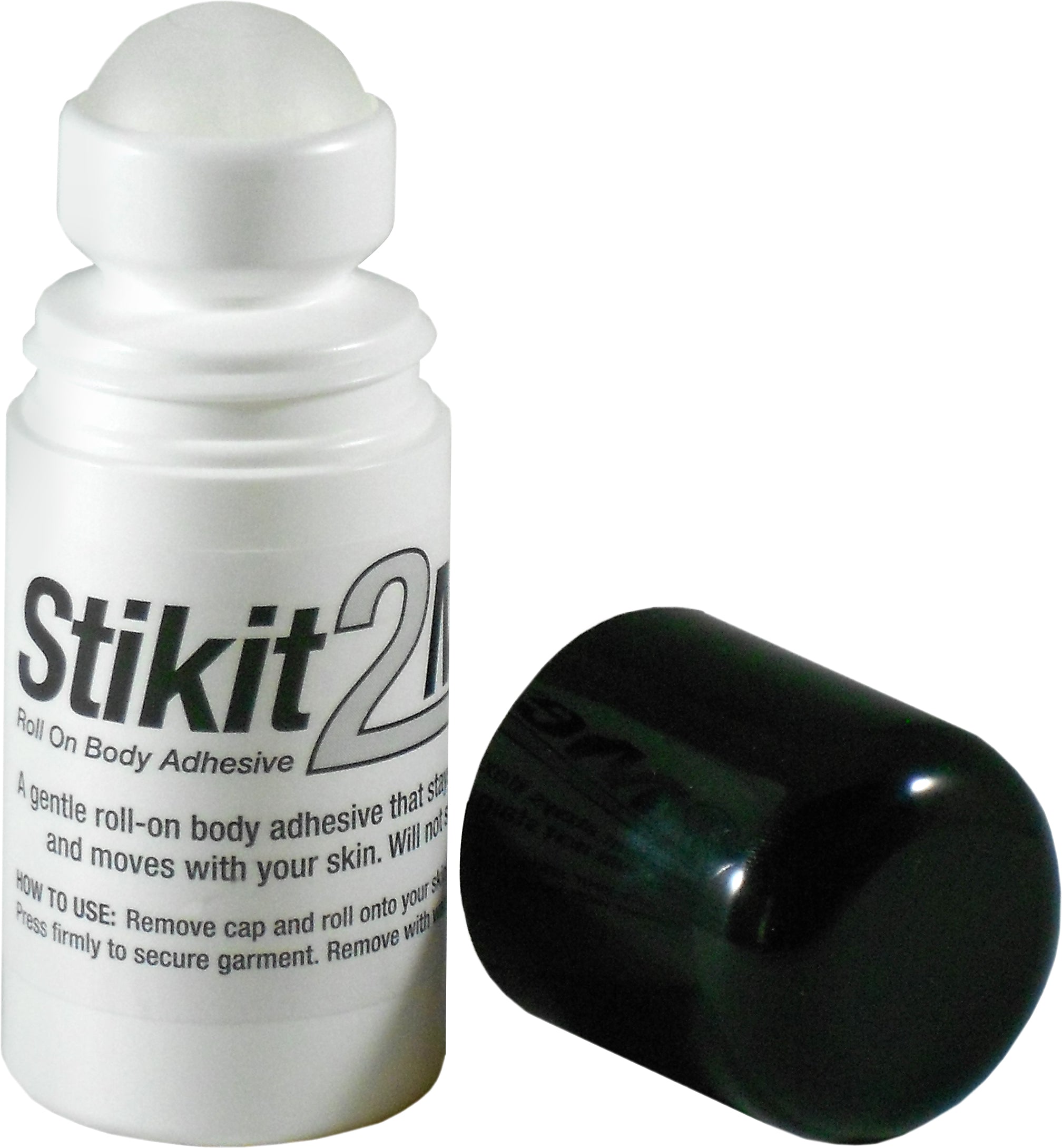 Pillows For Pointes Stikit 2 Me® Roll-On Body Glue – Flexible, Gentle, & Washable (2oz)