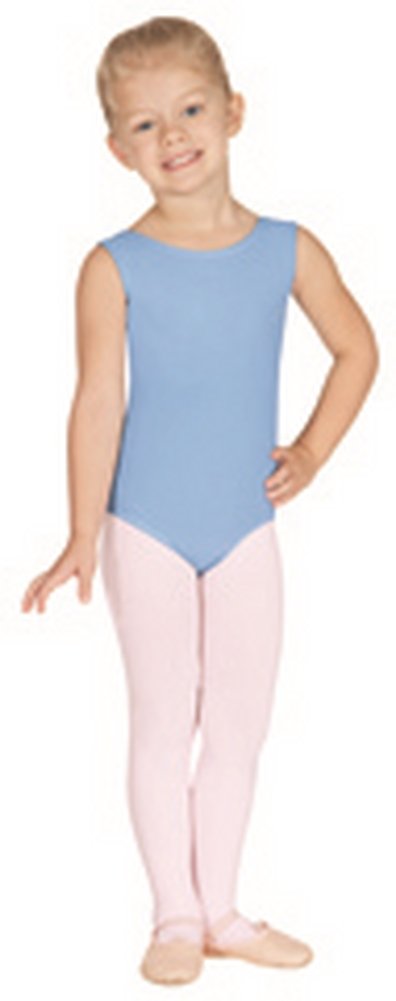 EUROTARD Girls Tank Leotard with Cotton 1089