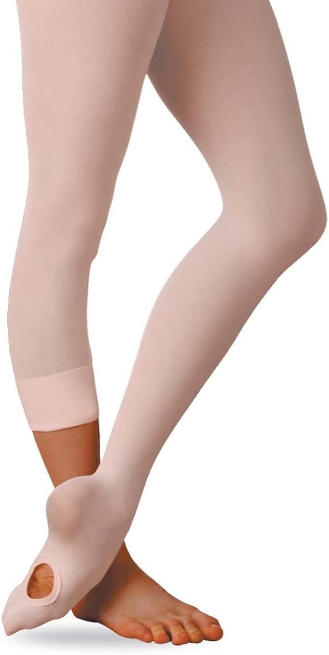 Body Wrappers C30 Girls Total Stretch Footed Tights