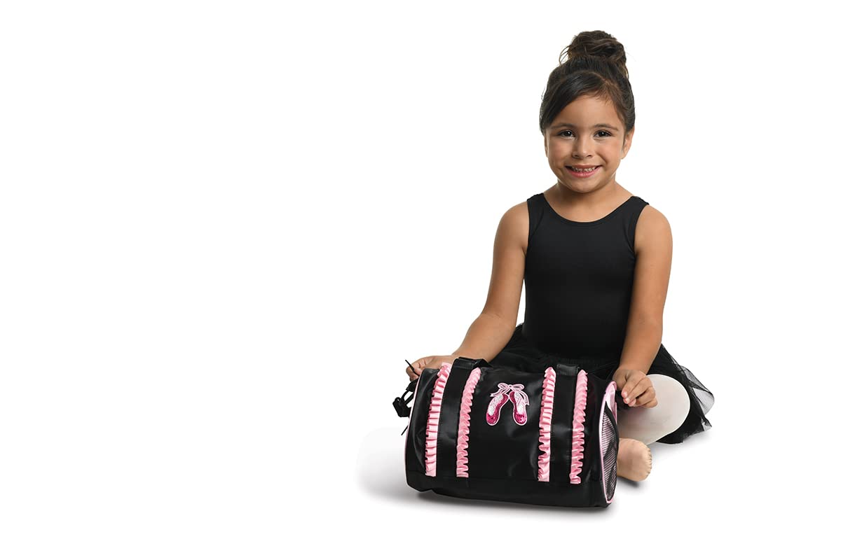 Ballet Ruffle Duffle Girls Sequin DanzNmotion