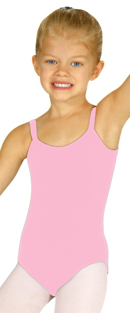 EUROTARD 10527C Pinch Front Cami Leotard With Fully Lined Front Many Colors