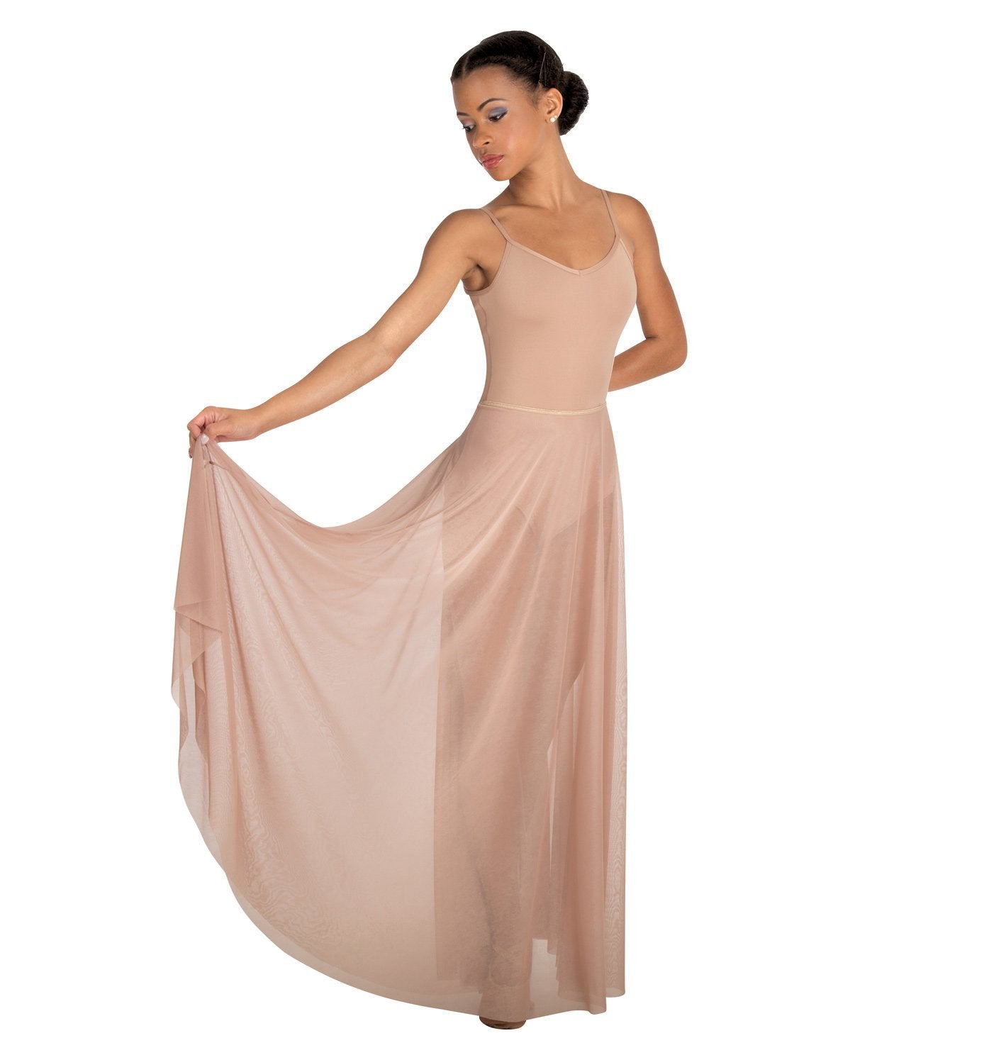 Body Wrappers Adult Long Full Chiffon Skirt - 538