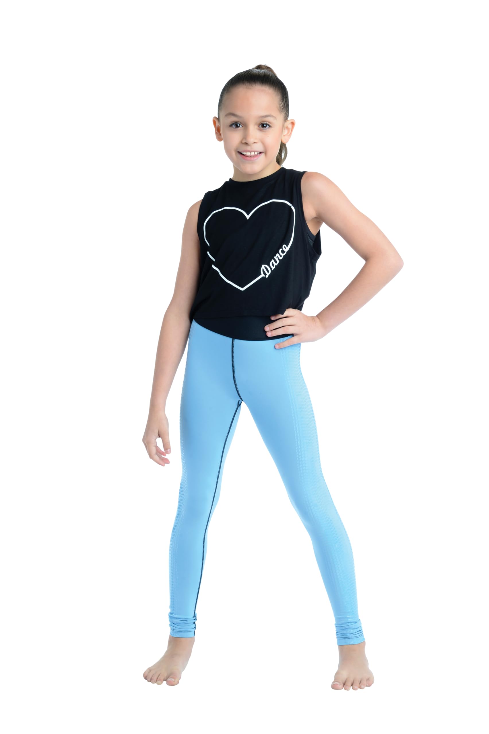 Danz N Motion Kids Heart Dance T-Shirt 21307C