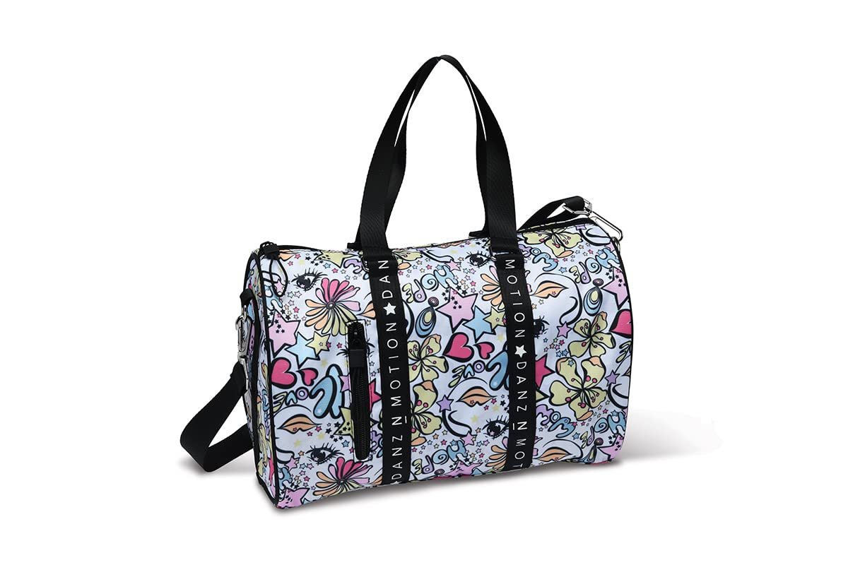 Stars and Flowers Duffle Dance Bag By Danz N Motion Little Girls