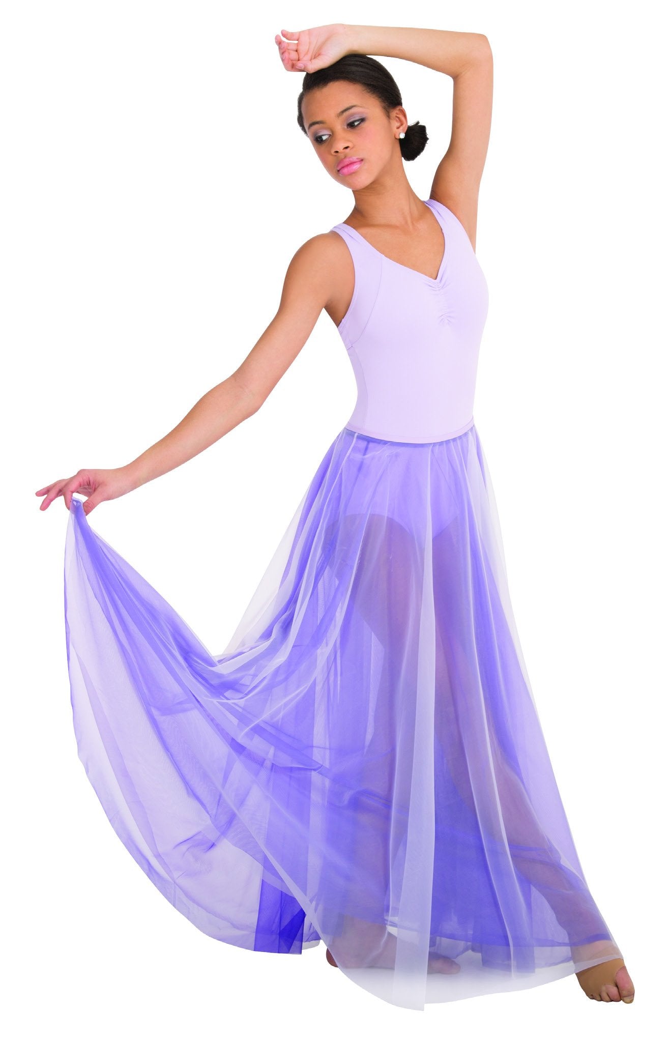 Body Wrappers Adult Long Full Chiffon Skirt - 538