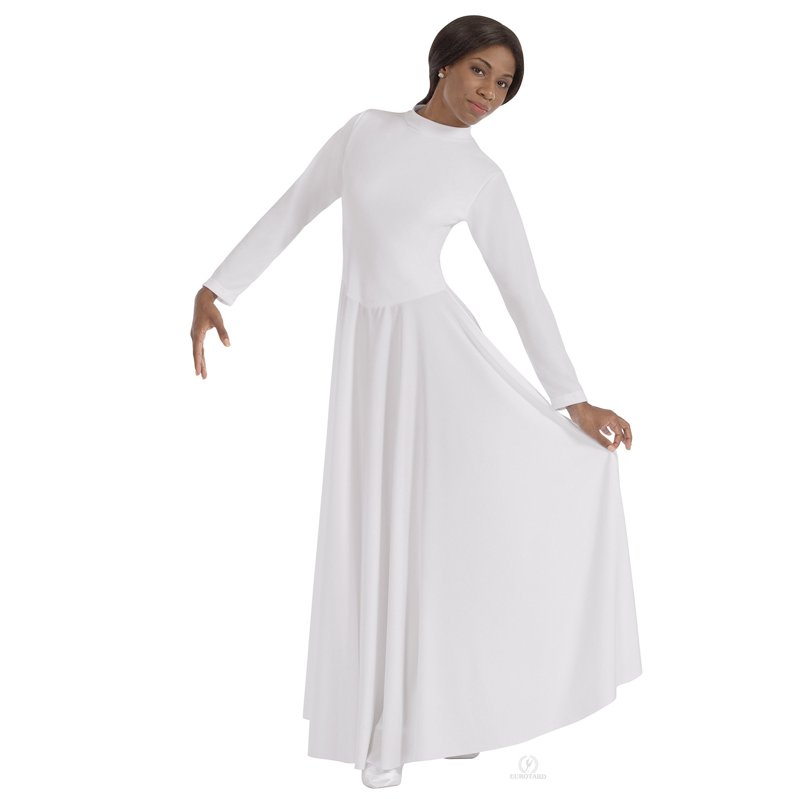 Eurotard Adult Polyester High Neck Liturgical Dress 13847