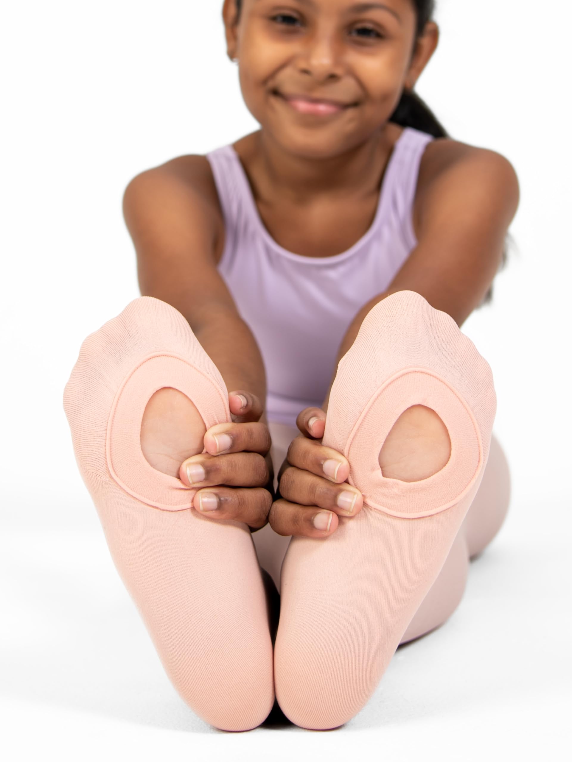 Body Wrappers C30 Girls Total Stretch Footed Tights