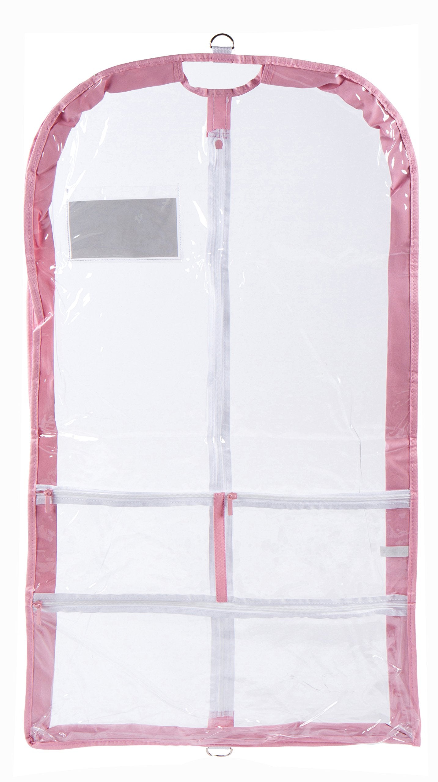 Danz N Motion Clear Garment Bag with ID Pocket