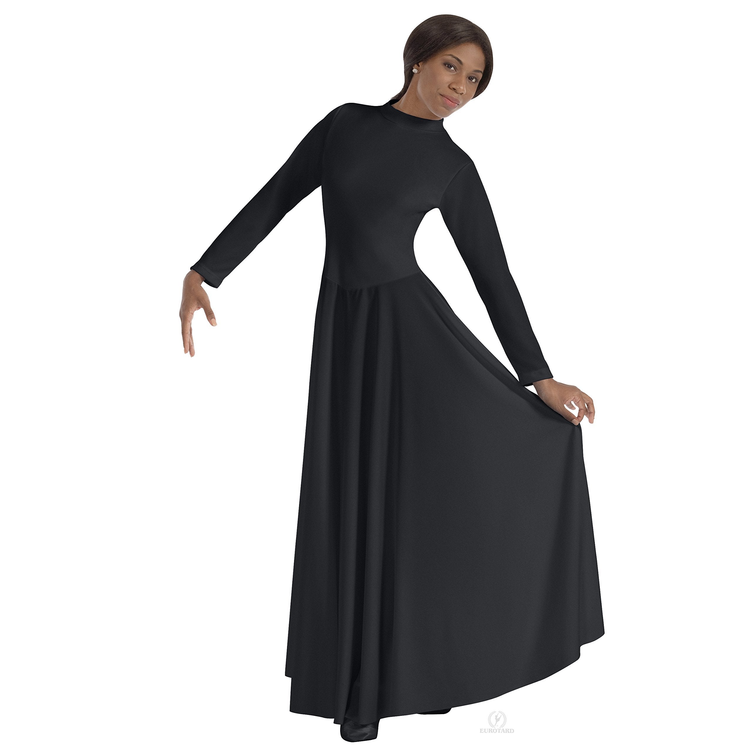 Eurotard Adult Polyester High Neck Liturgical Dress 13847