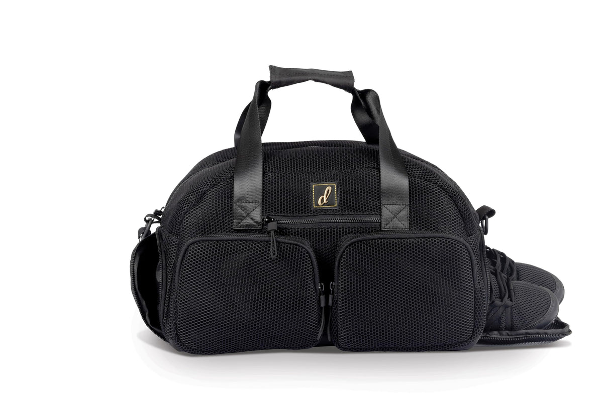 Danznmotion The Beatbox Duffel, Black, B20506BLK